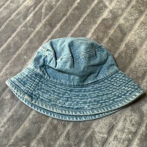 Denim bucket hat